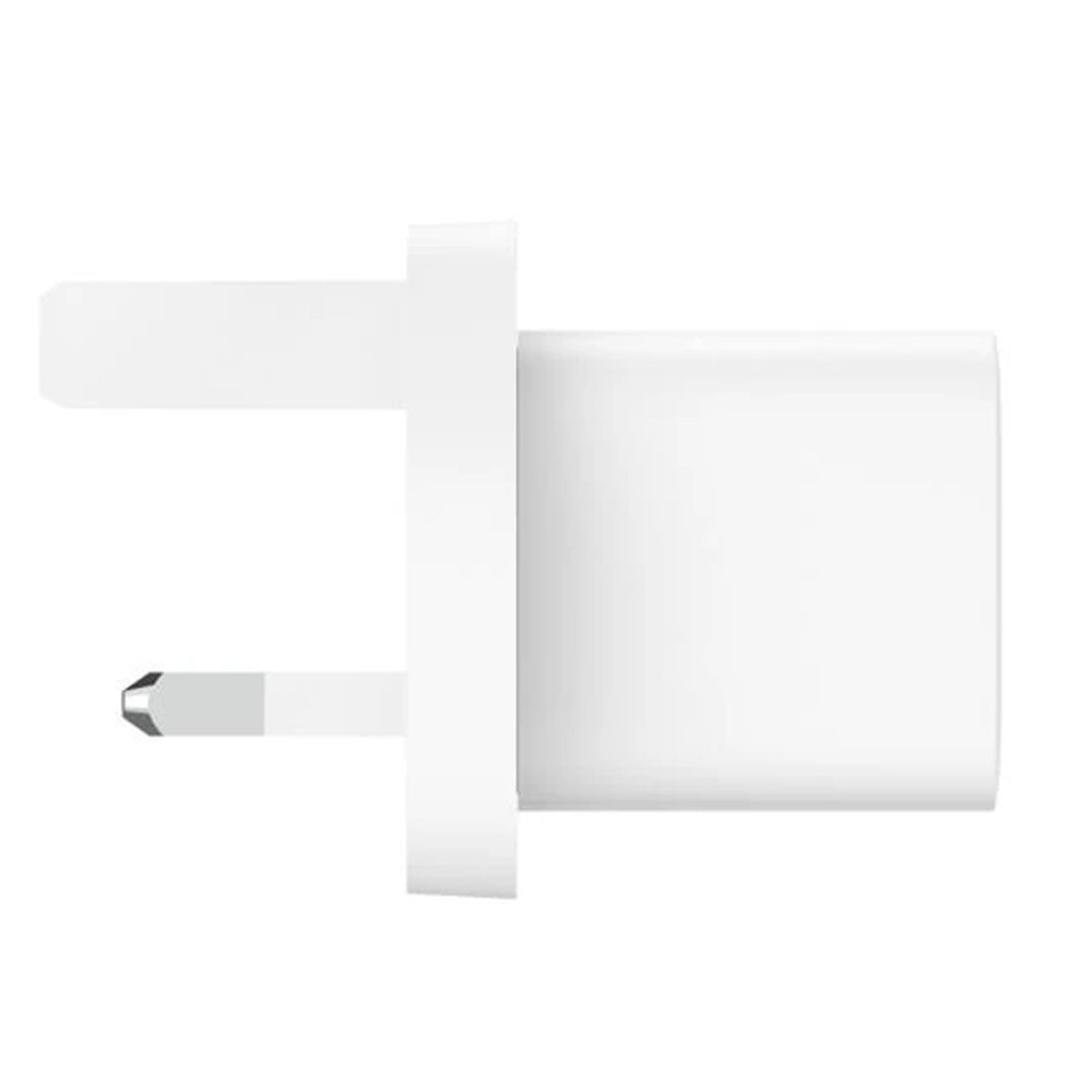 Belkin 25W USB C PD 3.0 PPS fast charger adapter front port view OnlineExpo