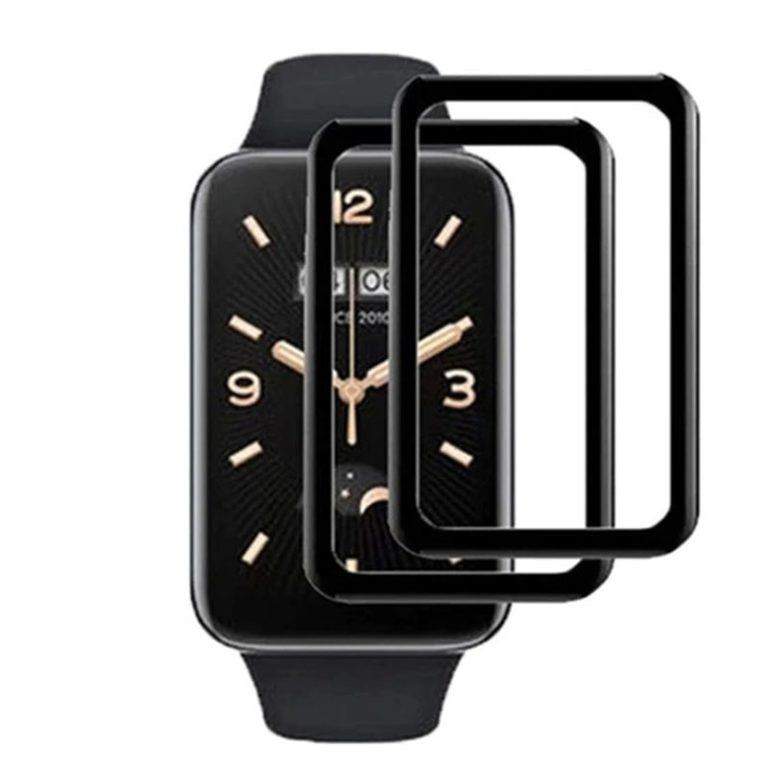 Huawei Band 8 3D Protective Film Full Curved Edge Screen Protector - Pack of 2 Original Product Front View - OnlineExpo.pk