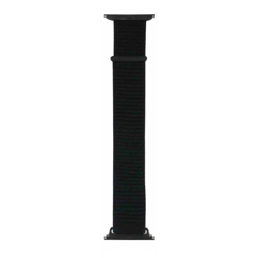 42mm-44mm-45mm Apple Watch Nylon Strap Sports Loop - Black Original Product Front View - OnlineExpo.pk