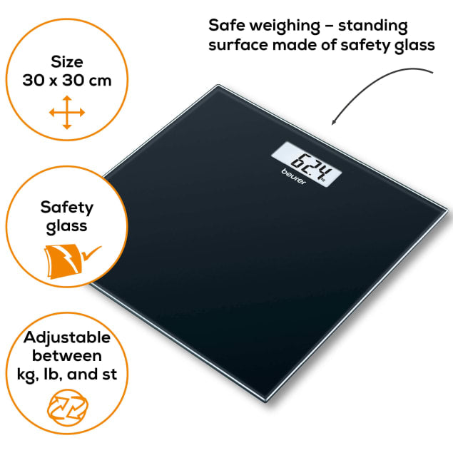 Beurer Glass Weighing Scale GS 10