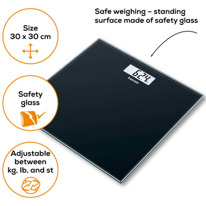 Beurer Glass Weighing Scale GS 10