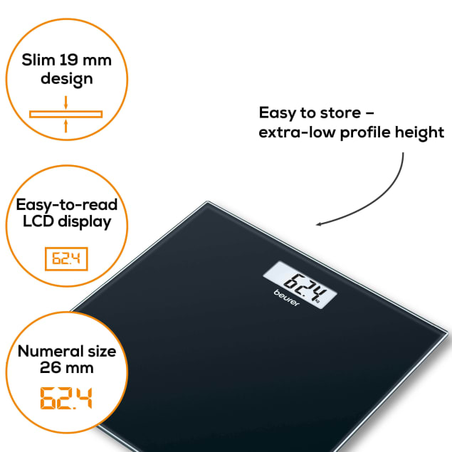 Beurer Glass Weighing Scale GS 10