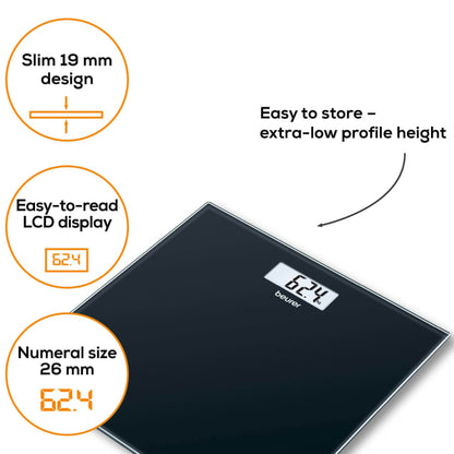 Beurer Glass Weighing Scale GS 10