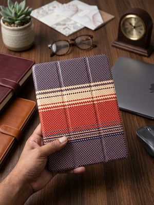 PITAKA printed Book cover for Apple iPad 10th Generation 10.9 inch 11th Generation 11 inch A16 Smart case with pen holder space View 2 - OnlineExpo.pk