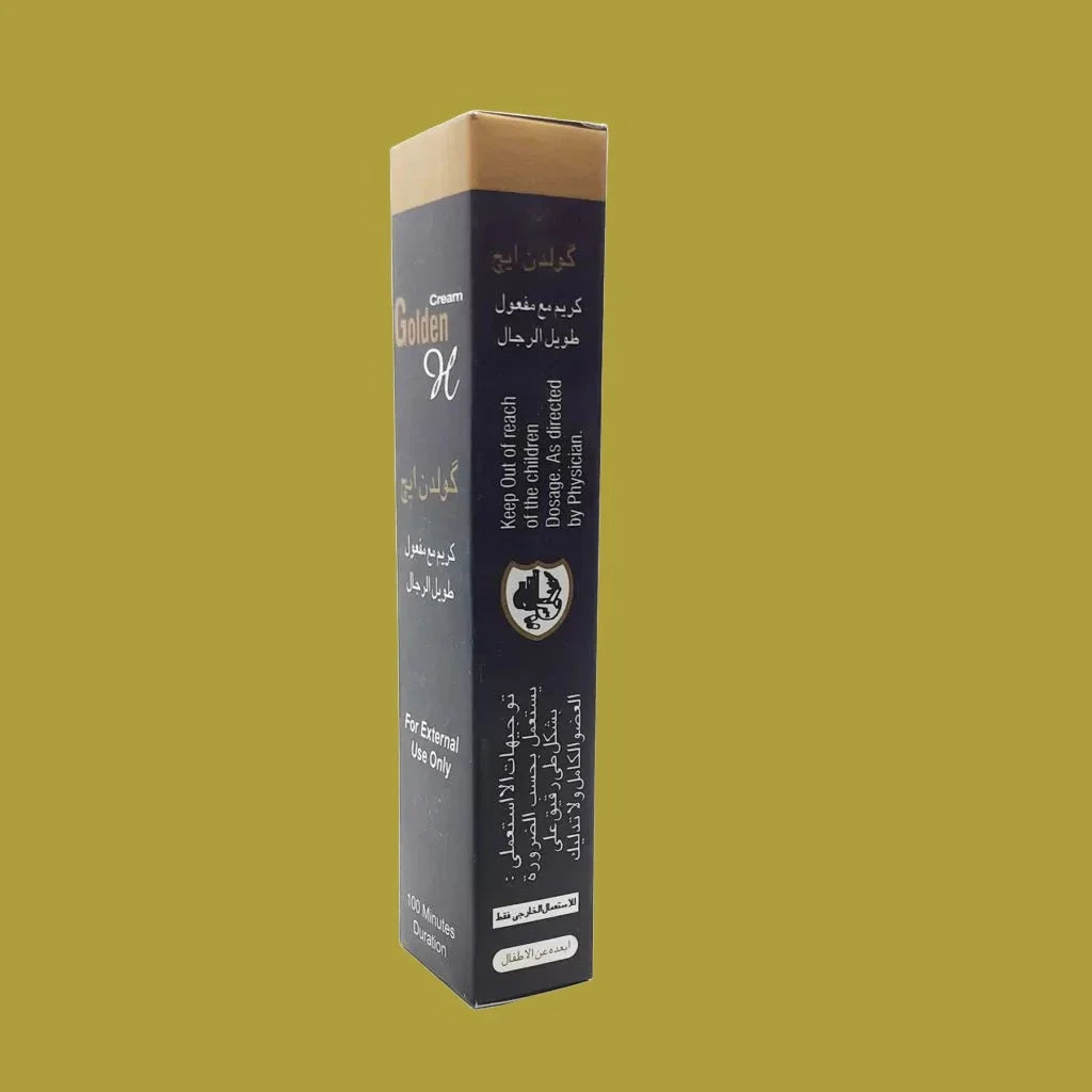 Golden H 100 Minutes Timing Delay Cream For Men View 2 - OnlineExpo.pk