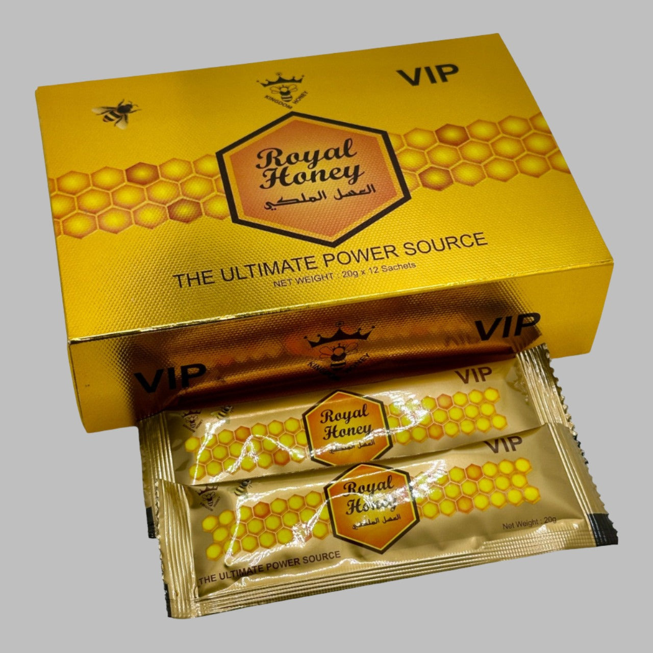 Vip Royal Honey 20gm Sachet View 2 - OnlineExpo.pk