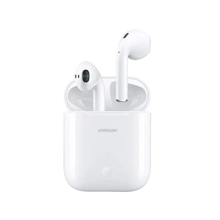 Joyroom JR-T03S AIR True Wireless Earbuds - White With Bluetooth 5.1 Dual-Core Chip And 48 Hours Of Standby Time Original