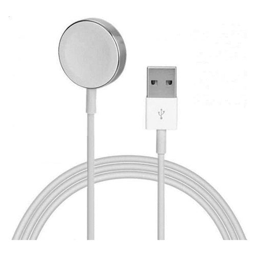 Joyroom S-IW001S USB A To Ip Smart Watch Magnetic Charging Cable 1.2M - White Original Product Front View - OnlineExpo.pk