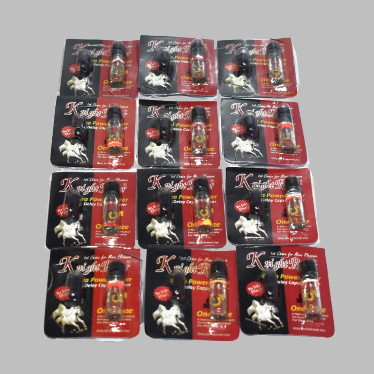 Knight Rider Extra Delay Capsule Tester (Pack of 3) View 2 - OnlineExpo.pk