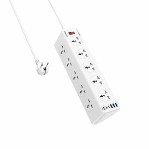 LDNIO SC10610 10-Outlet Power Strip Original Product Front View - OnlineExpo.pk