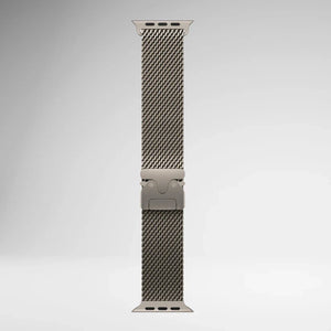 42/44/45/46/49MM Ultra/Ultra 2 Milanese Loop With Parachute-Style Buckle For iWatch View 4 - OnlineExpo.pk