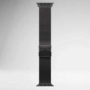 42/44/45/46/49MM Ultra/Ultra 2 Milanese Loop With Parachute-Style Buckle For iWatch View 7 - OnlineExpo.pk