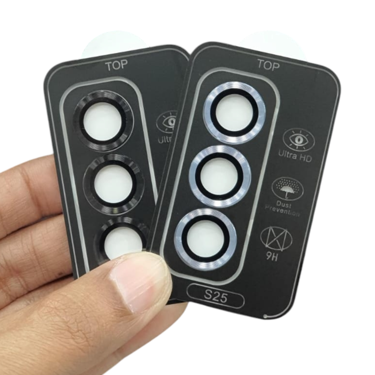 Samsung Galaxy S25 Colored Camera Lens Protector Covers Original Product Front View - OnlineExpo.pk