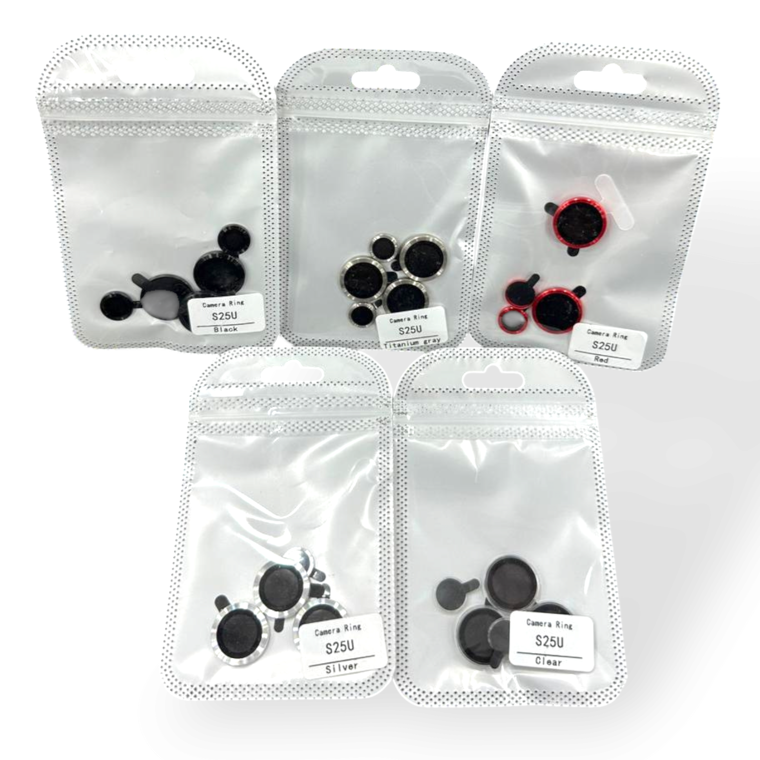 Samsung Galaxy S25 Ultra Colored Camera Matel Rings Original Product Front View - OnlineExpo.pk