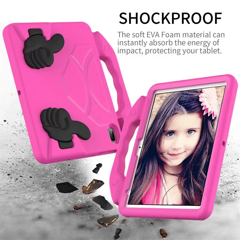Thumbs up Back Cover for Samsung Tab A7 Lite 8.7 inch T220 T225 T227 2020 2021 back cover safety Cover for Kids View 22 - OnlineExpo.pk