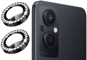 Dimaond Back Camera Lens Protector for Oppo F21 Pro 5G Lens Protector Original Product Front View - OnlineExpo.pk
