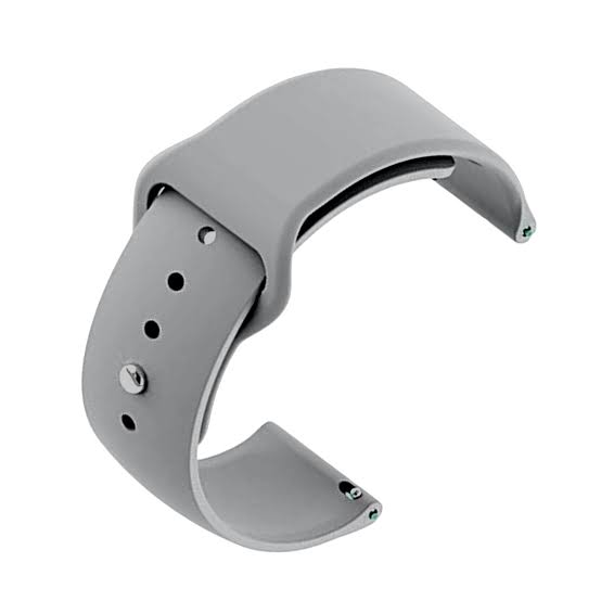 22mm Silicone Watch Strap – Zero / Haylou Rs4 / Ronin R07-R11 / Mibro X1 / Amazfit GTR / Huawei GT2 / Samsung 46mm View 7 - OnlineExpo.pk
