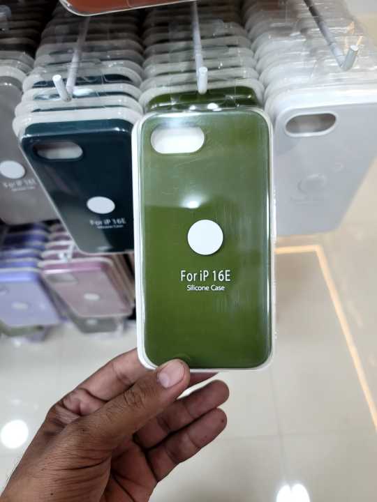 Soft Silicone Back Cover for iPhone 16e – Premium Quality View 4 - OnlineExpo.pk