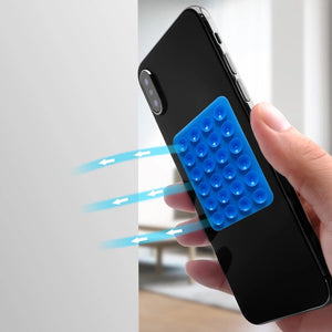 Silicone Suction Pad Phone Holder Self-Adhesive Rubber Mat 8x5.5cm View 4 - OnlineExpo.pk
