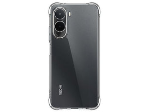 Bumper Back cover Redmi A7 Pro Transparent with Camera protection soft jelly material Original Product Front View - OnlineExpo.pk