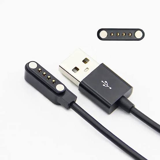 4 Pin Watch Cable High Quality Universal Charger Original Product Front View - OnlineExpo.pk