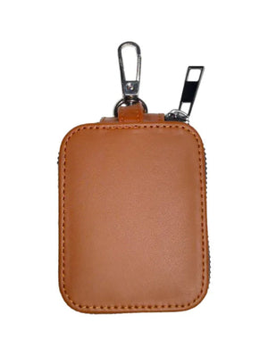 Universal Leather Case Cover for Airbuds – Zero Vibe / Ronin / Vesper / Zero Aura / Zero Rover View 2 - OnlineExpo.pk