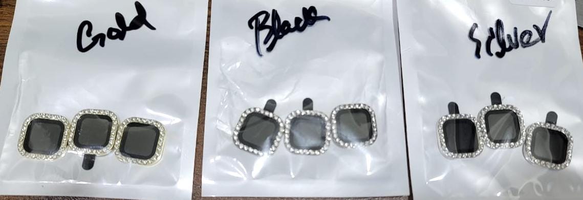 Camera protector Diamond Camera Lens Protector for Infinix hot 60 Hot 60i Silver Black Gold View 2 - OnlineExpo.pk