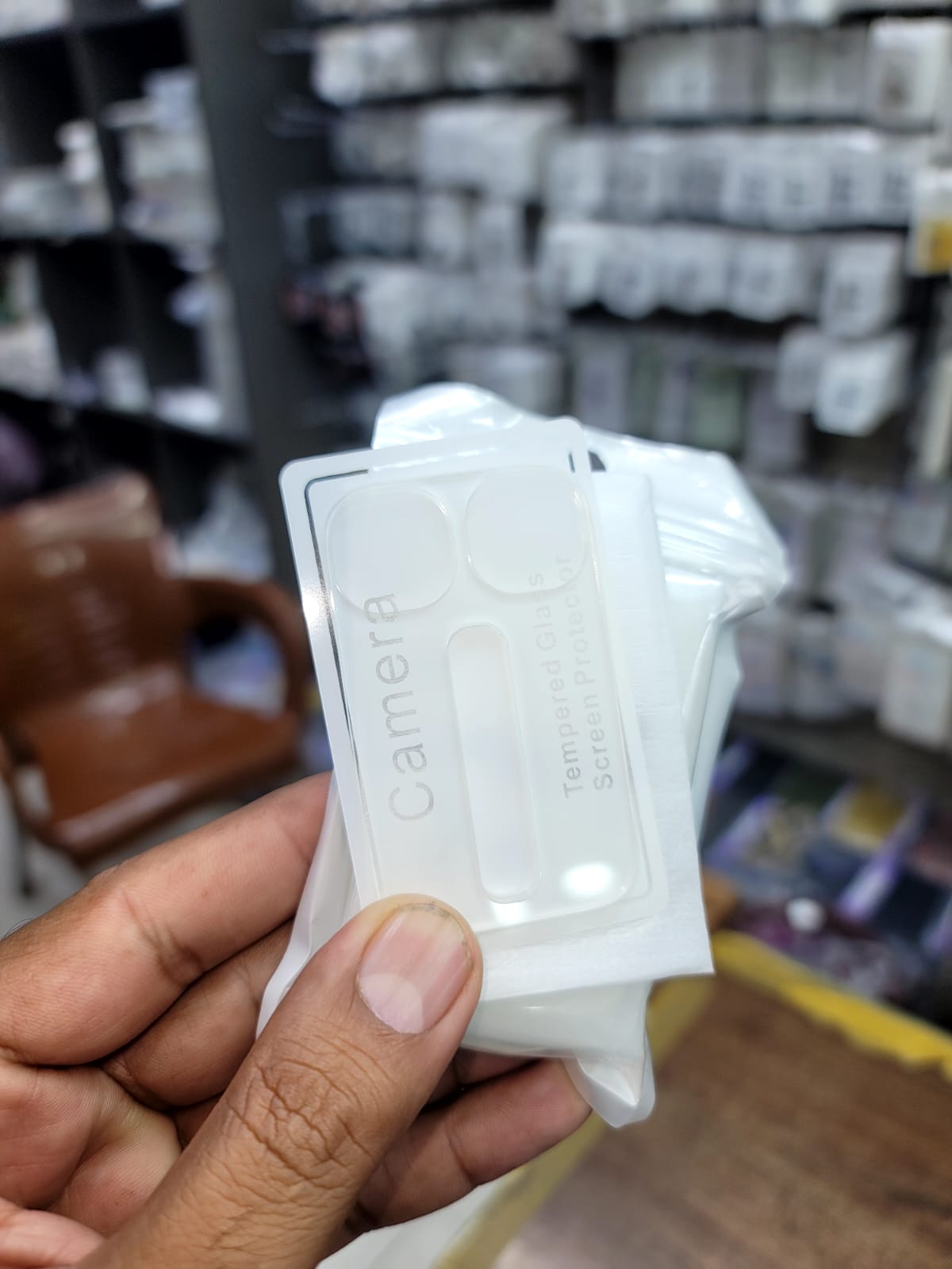 Tempered camera protector for Infinix Smart 20 Clear Camera Glass Lens Protector Tempered Full Cover View 2 - OnlineExpo.pk