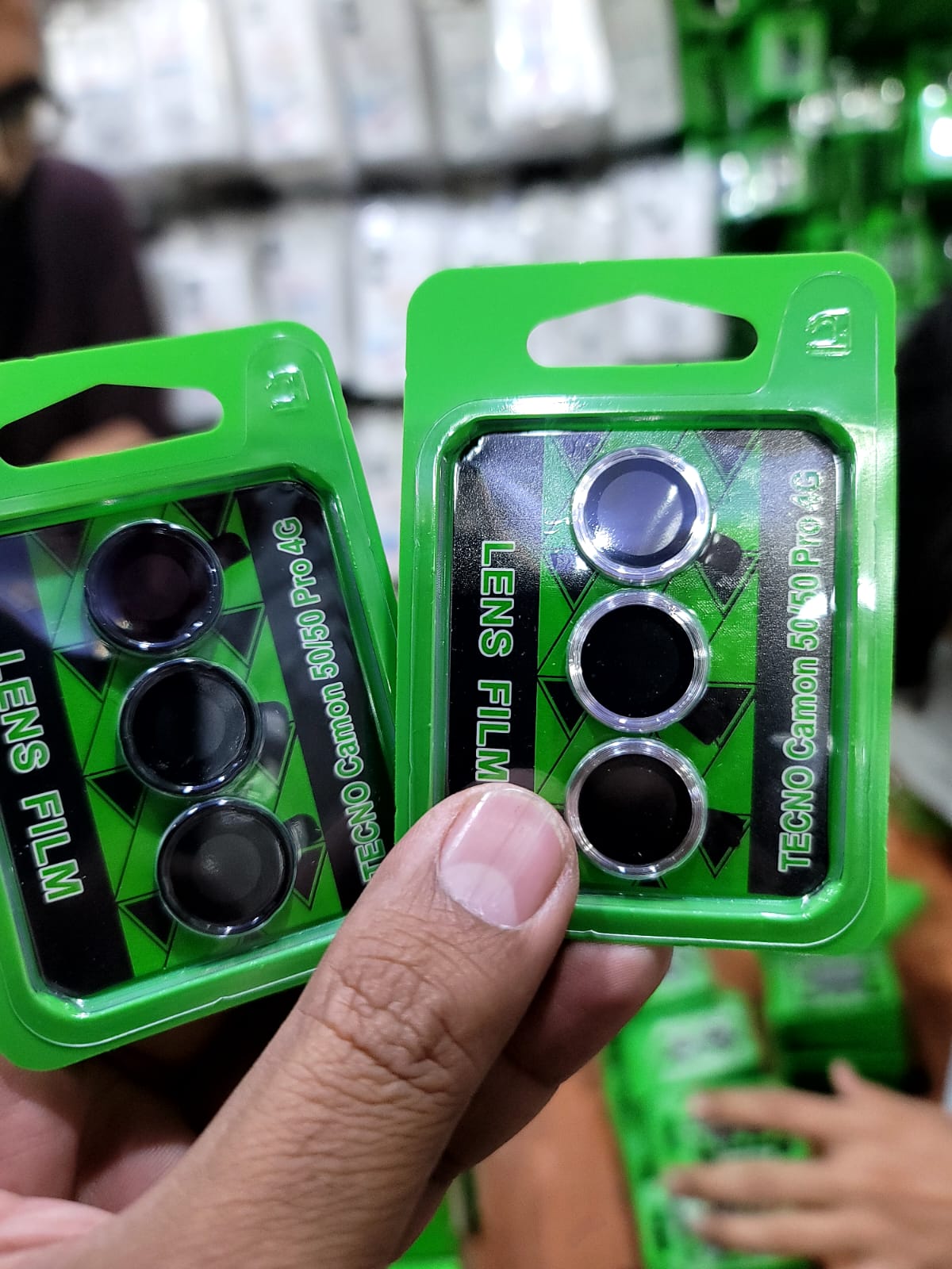 Camera Lens Protector for Tecno Camon 50 Camera Protector Original Product Front View - OnlineExpo.pk