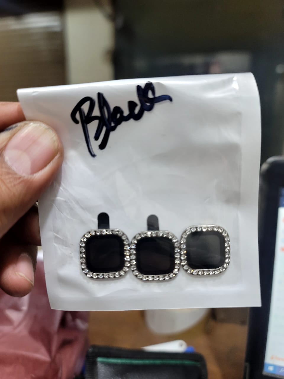 Camera protector Diamond Camera Lens Protector for Infinix hot 60 Hot 60i Silver Black Gold View 3 - OnlineExpo.pk