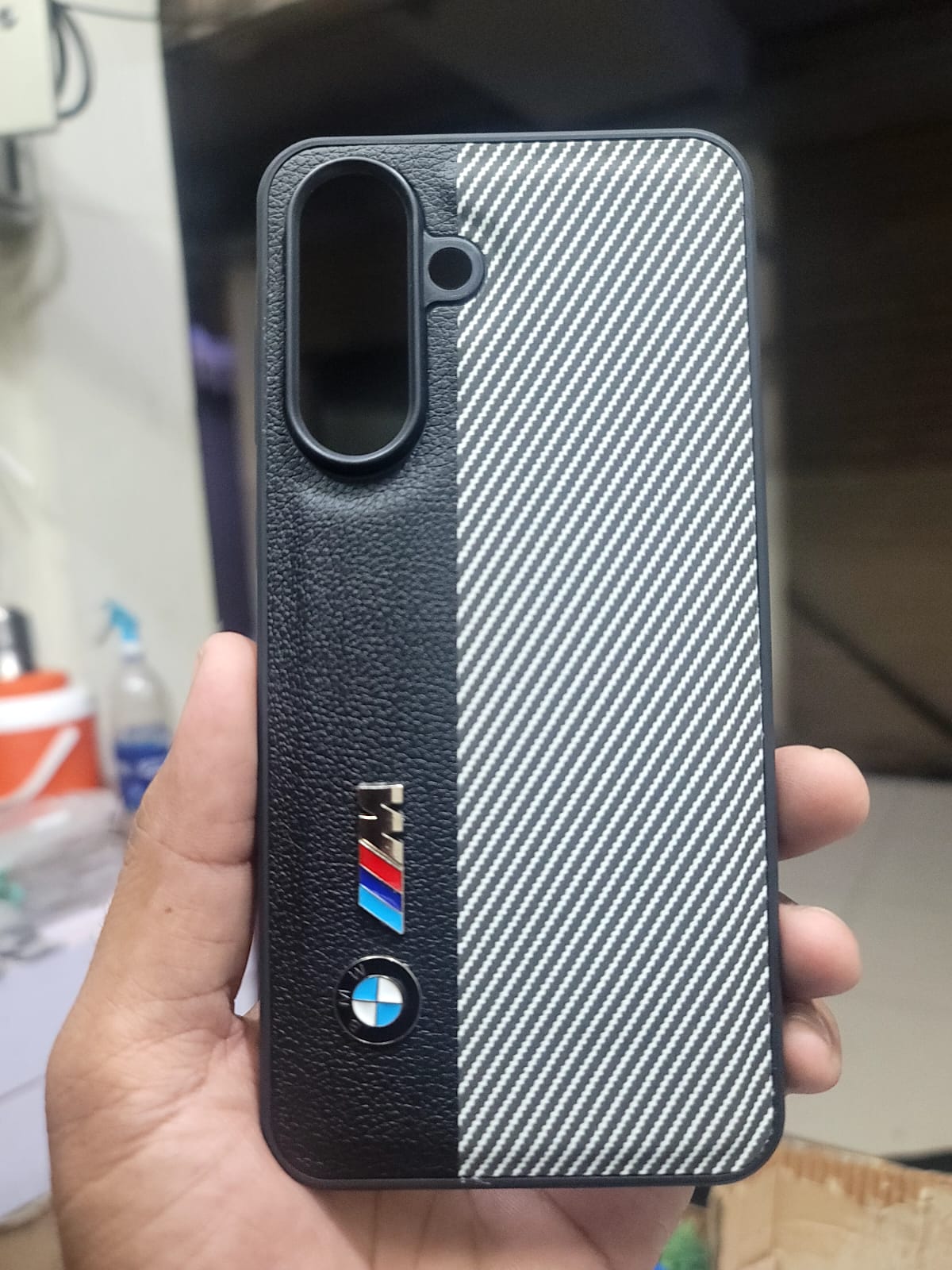 Best Quality BMW Sports Back cover for Samsung A17 View 3 - OnlineExpo.pk