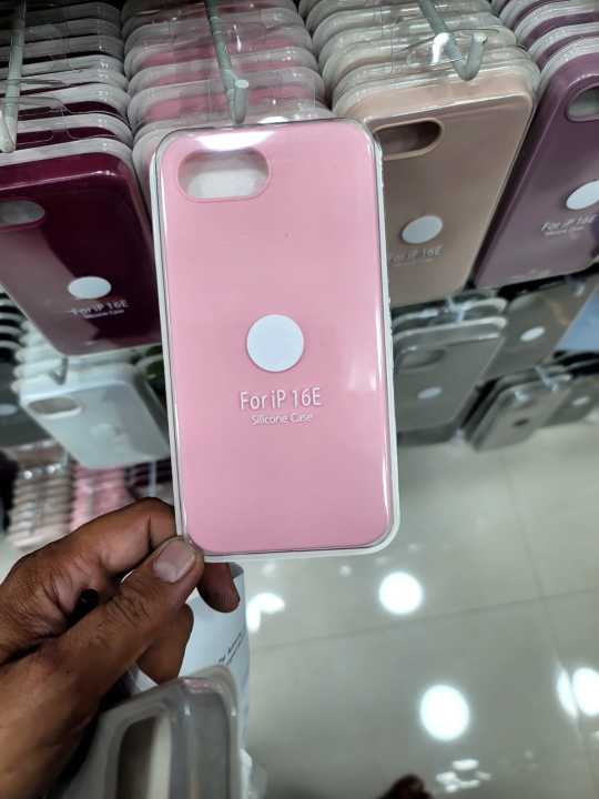 Soft Silicone Back Cover for iPhone 16e – Premium Quality View 6 - OnlineExpo.pk