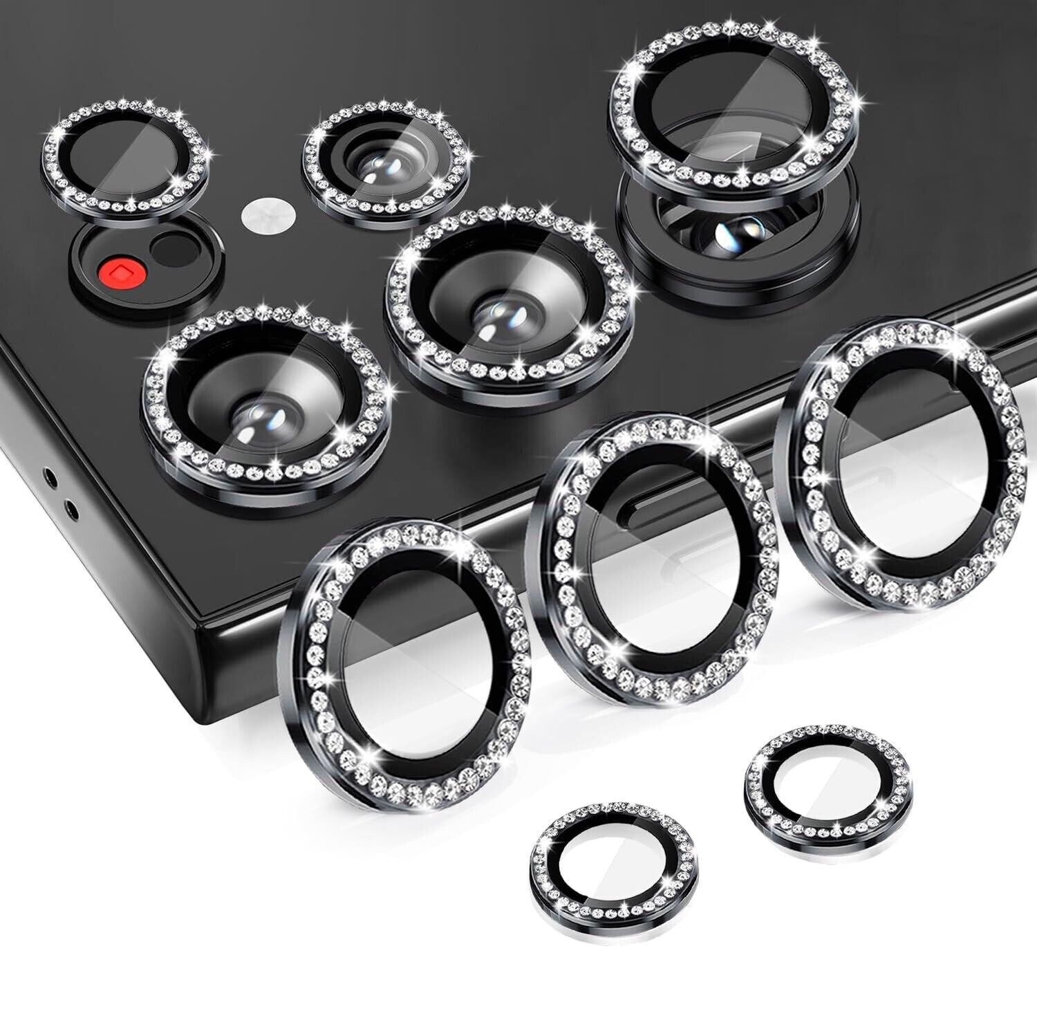 Camera Lens Protector for Samsung S26 Ultra Diamond Solid camera protector View 3 - OnlineExpo.pk