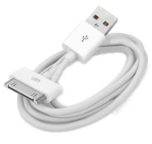 USB Charger Cable for iPad 1 iPad 2 Ipad 3 Original Product Front View - OnlineExpo.pk