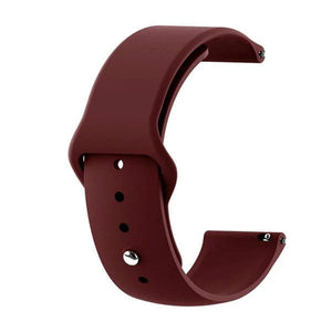 22mm Silicone Watch Strap – Zero / Haylou Rs4 / Ronin R07-R11 / Mibro X1 / Amazfit GTR / Huawei GT2 / Samsung 46mm View 4 - OnlineExpo.pk