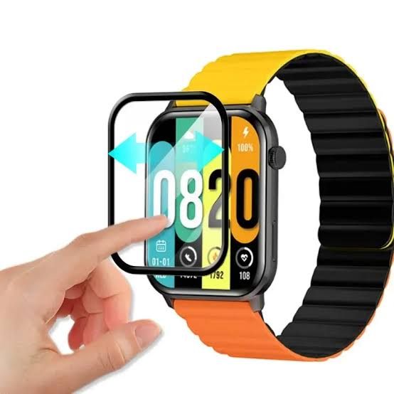 3D Soft Screen Protector For Kieslect KS Watch Original Product Front View - OnlineExpo.pk
