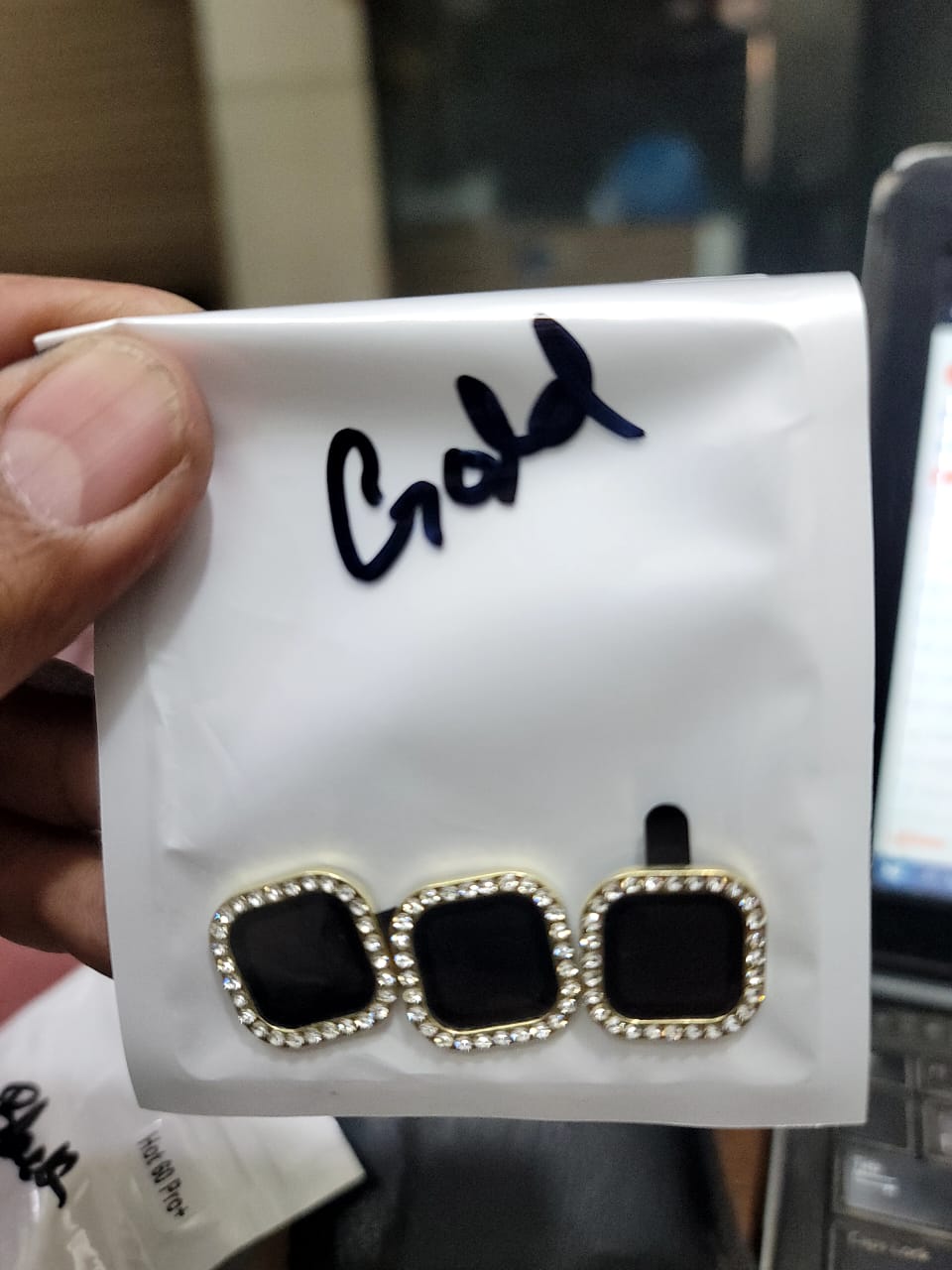 Camera protector Diamond Camera Lens Protector for Infinix hot 60 Hot 60i Silver Black Gold View 5 - OnlineExpo.pk