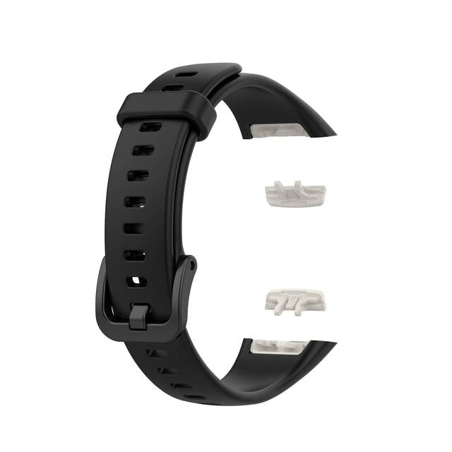 Huawei Honor Band 6 SmartWatch Sport Silicone Watchband Wristband Strap Bracelet Band - Black Original Product Front View