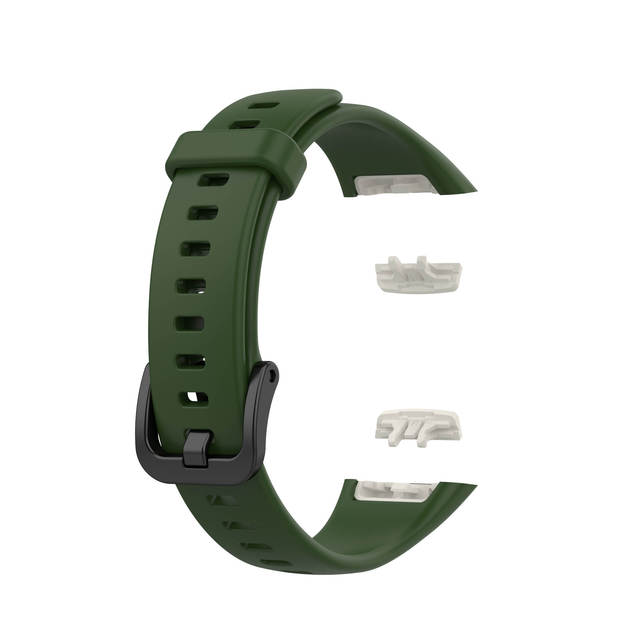 Huawei Honor Band 6 SmartWatch Sport Silicone Watchband Wristband Strap Bracelet Band - Dark Green Original Product Front