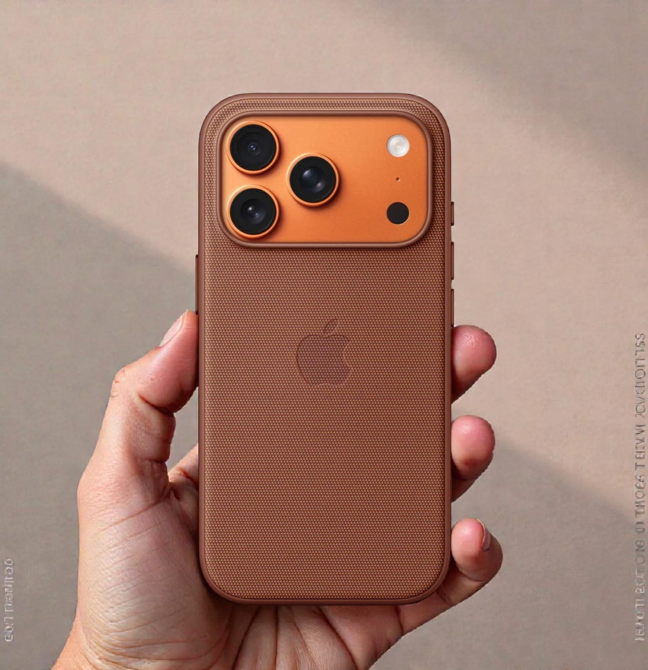 iPhone 17 Pro Max Techwoven Case - Slim Premium Woven Texture Protective Cover Original Product Front View - OnlineExpo.pk