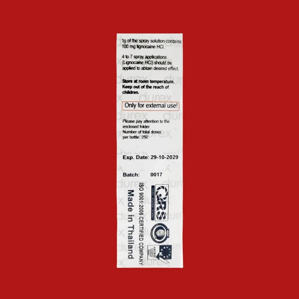 Durex Extra Power Long Time Spray For Men 22 cc View 2 - OnlineExpo.pk