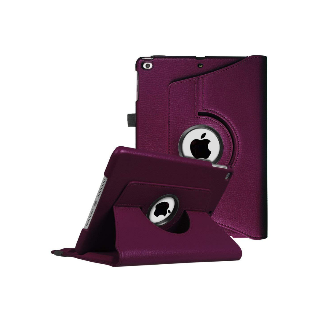 Apple iPad 9.7 iPad 2, iPad 3, iPad 4 Rotating Book Cover Case – 360° Multi-Angle Stand
