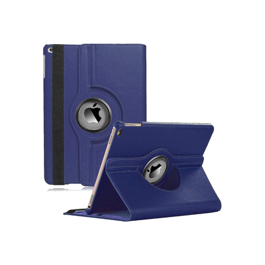 Apple iPad Air 4 iPad Air 5, iPad 11 (2024) Rotating Book Cover Case – 360° Multi-Angle Stand