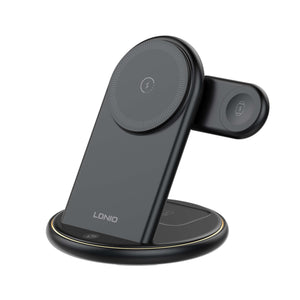 Ldnio 5 IN 1 Desktop Wireless Charging Station WL02 View 2 - OnlineExpo.pk