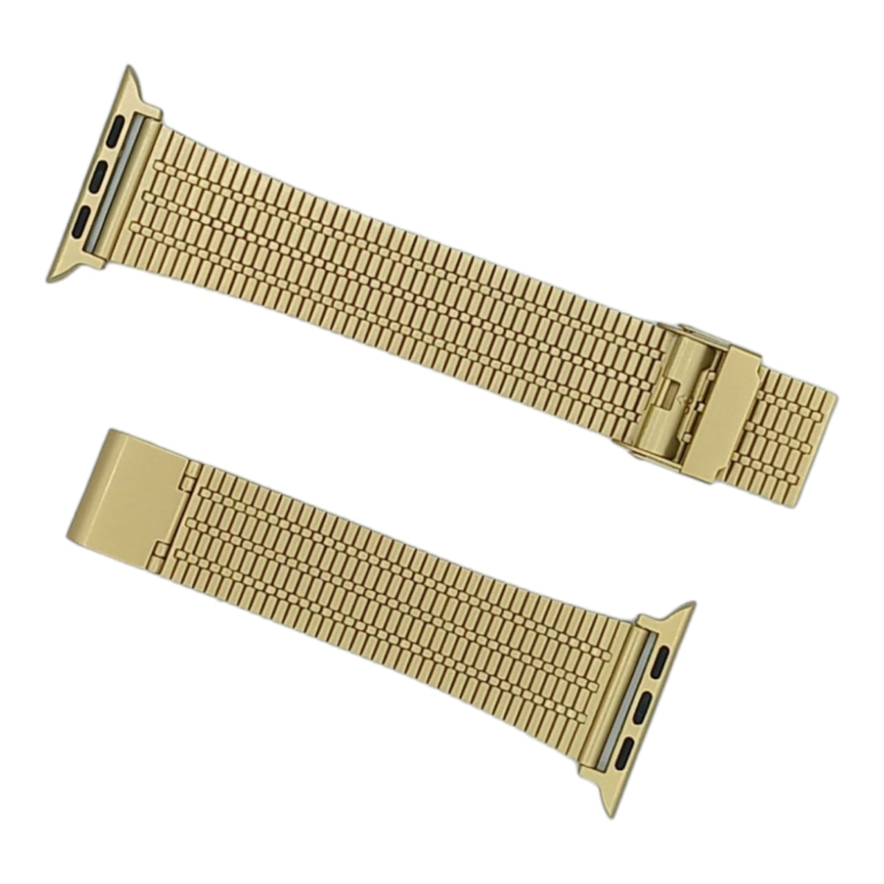 42mm/44mm/45mm/49mm/22mm Luxury Style Stainless Steel Chain Straps For Smart Watch - Golden View 3 - OnlineExpo.pk
