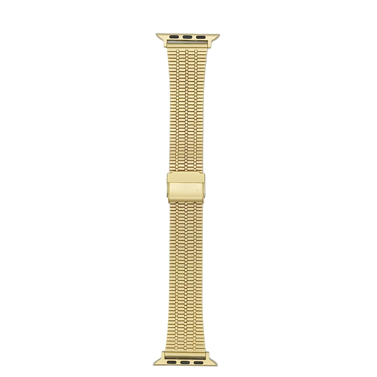 42mm/44mm/45mm/49mm/22mm Luxury Style Stainless Steel Chain Straps For Smart Watch - Golden Original Product Front View - OnlineExpo.pk