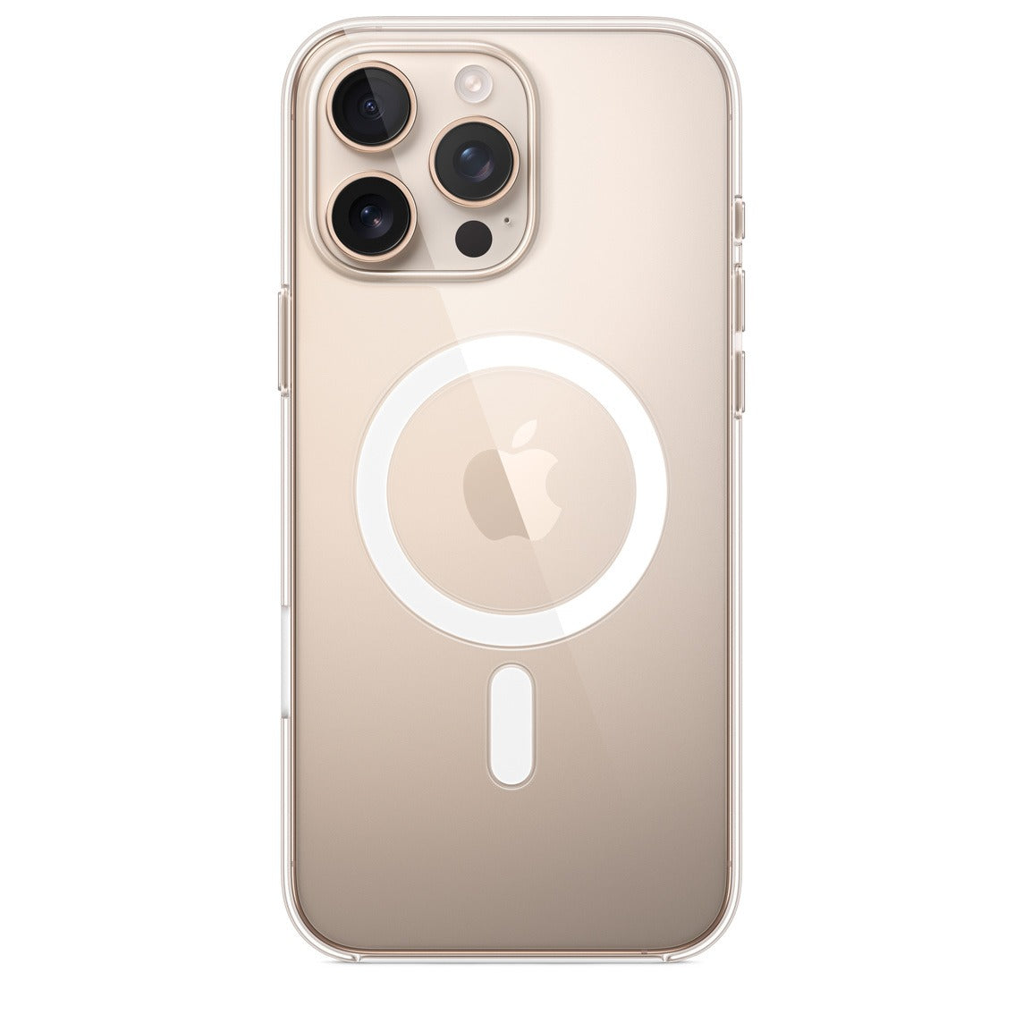 iPhone 16 Pro Max Clear Case with MagSafe Original Product Front View - OnlineExpo.pk