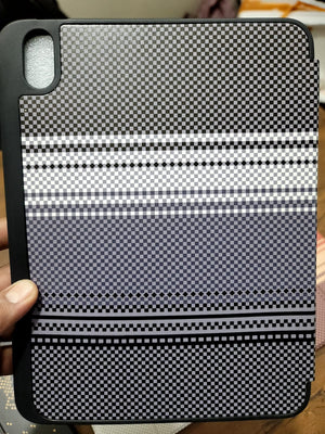 PITAKA printed Book cover for Apple iPad 10th Generation 10.9 inch 11th Generation 11 inch A16 Smart case with pen holder space View 7 - OnlineExpo.pk
