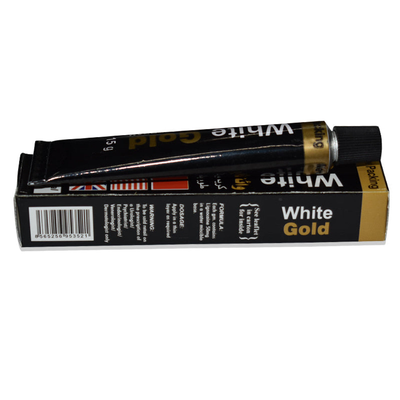 White Gold Delay Cream 15g For Men (USA Formulation) View 2 - OnlineExpo.pk
