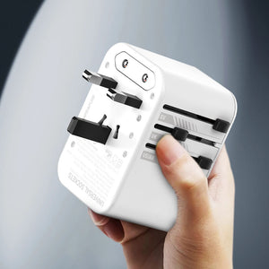 LDNIO Z8 3USB Ports 45W GaN Travel Adapter View 5 - OnlineExpo.pk